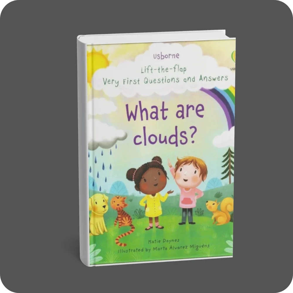 What Are Clouds? (Usborne Lift-The-Flap Very First Questions and Answers) | YEVOBAY Sri Lanka