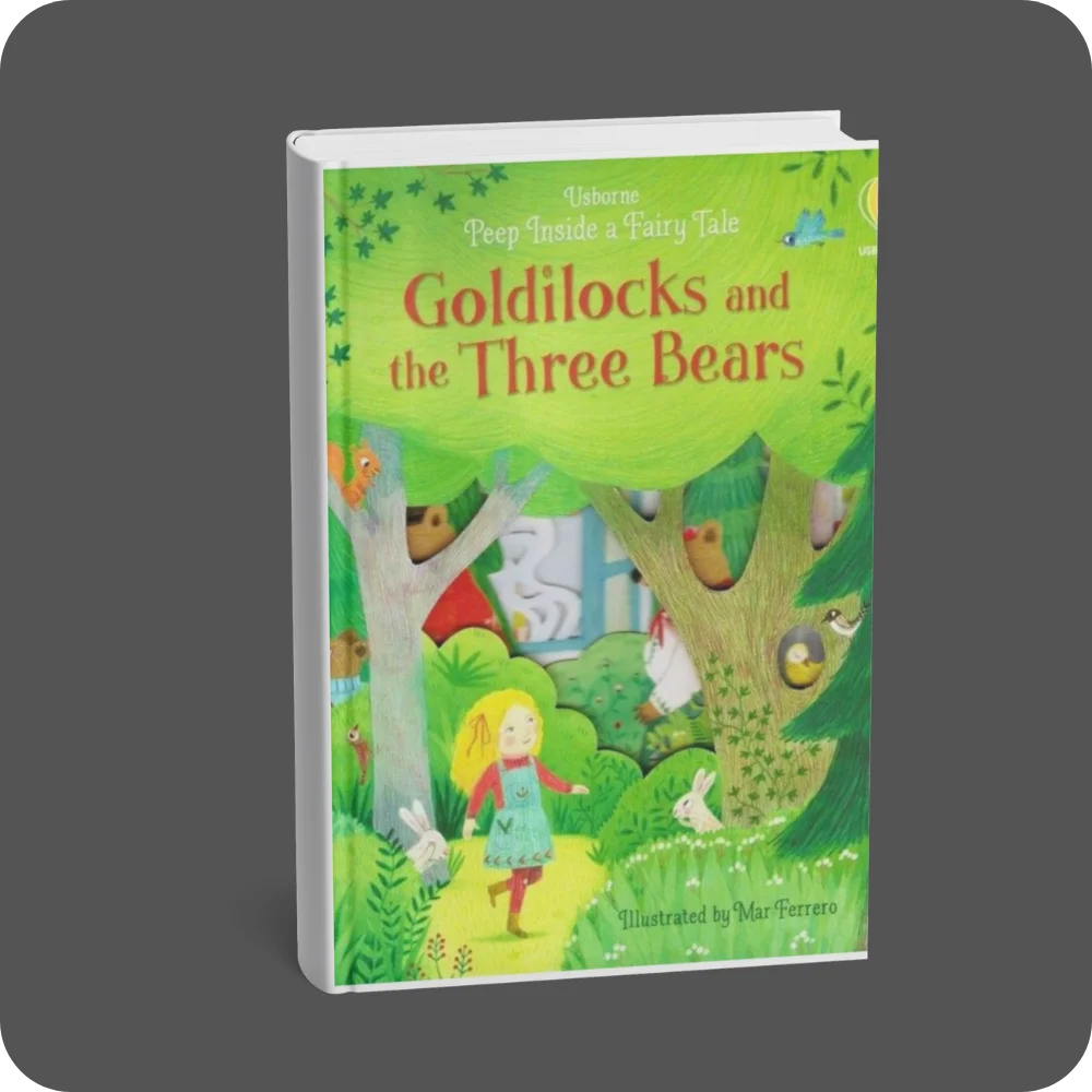 Usborne Peep Inside a Fairy Tale – Goldilocks and the Three Bears | YEVOBAY Sri Lanka