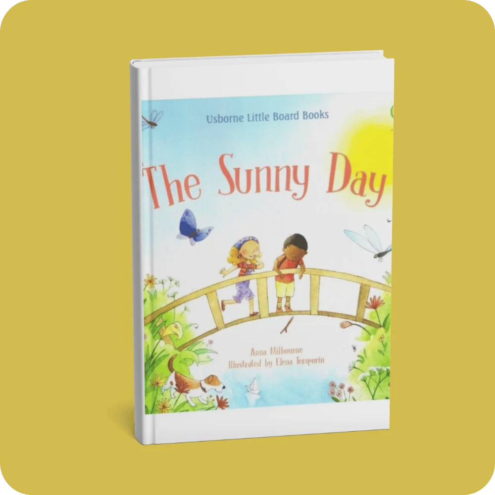 The Sunny Day (Usborne Little Board Book) | YEVOBAY Sri Lanka