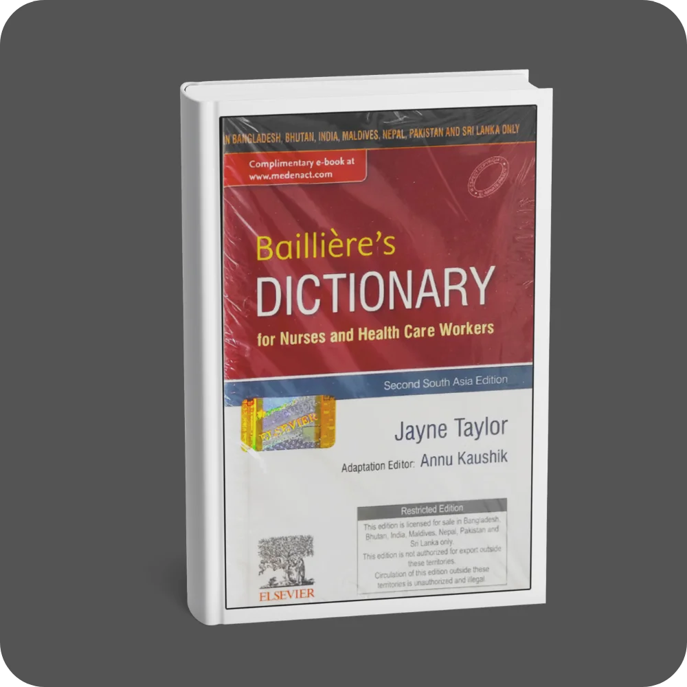 Baillieres Dictionary For Nurses & Health Care Workers : South Aisa Edition | YEVOBAY Sri Lanka