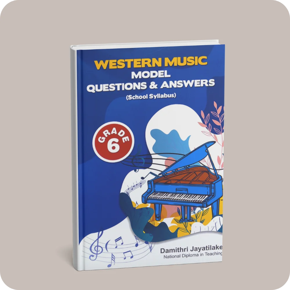 Western Music Model Questions & Answers Grade 6 | YEVOBAY Sri Lanka