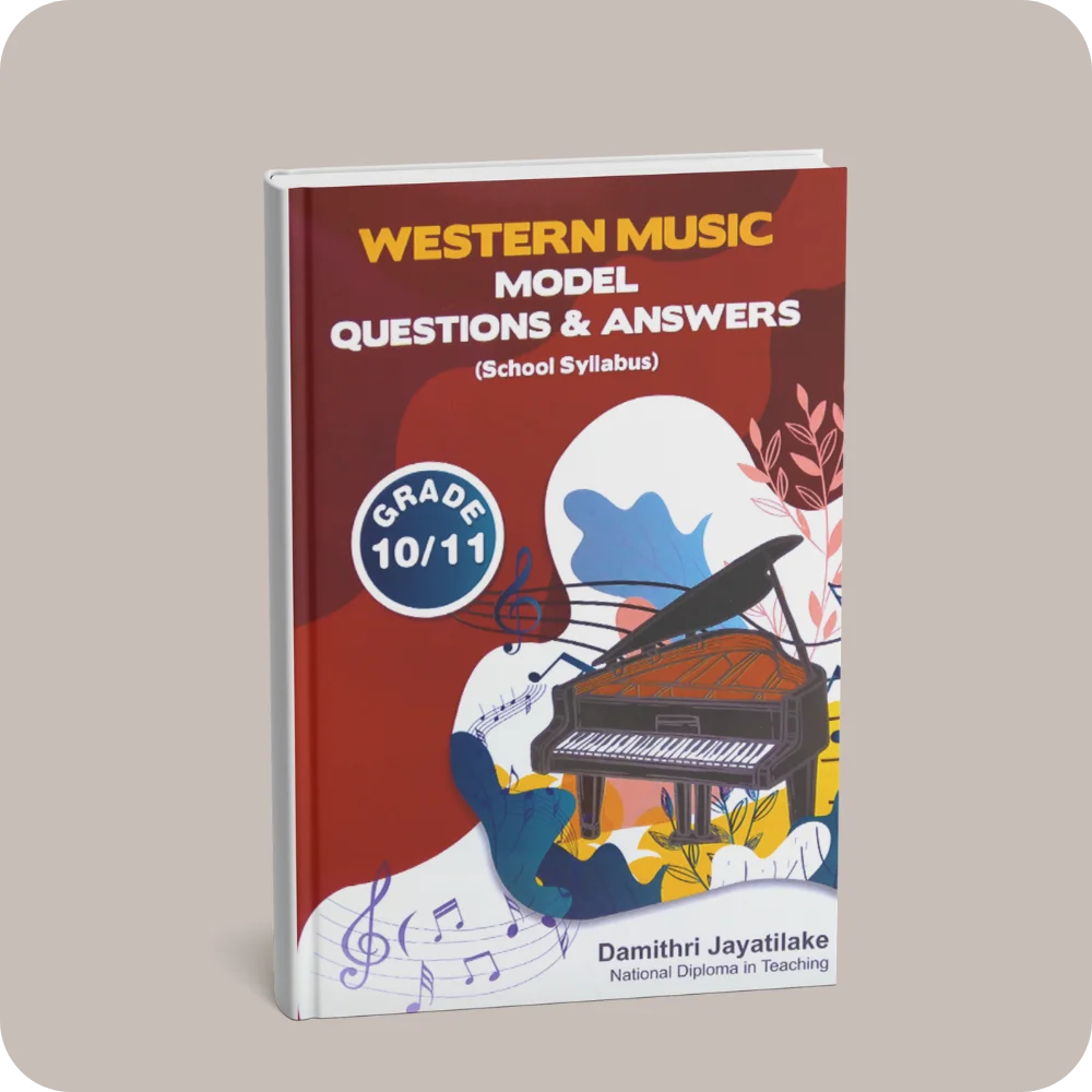 Western Music Model Questions & Answers Grade 10 & 11 | YEVOBAY Sri Lanka