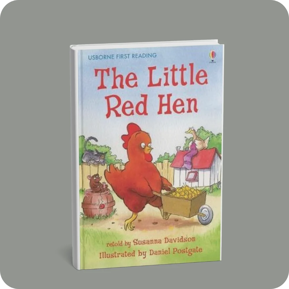 The Little Red Hen (Usborne First Reading Level Three) | YEVOBAY Sri Lanka