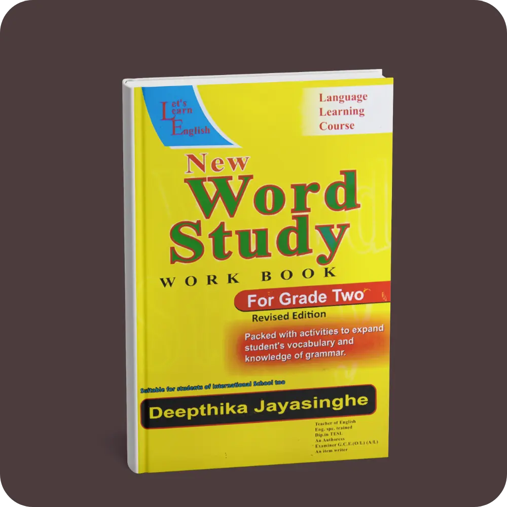 New Word Study Work Book For Grade 02 | YEVOBAY Sri Lanka