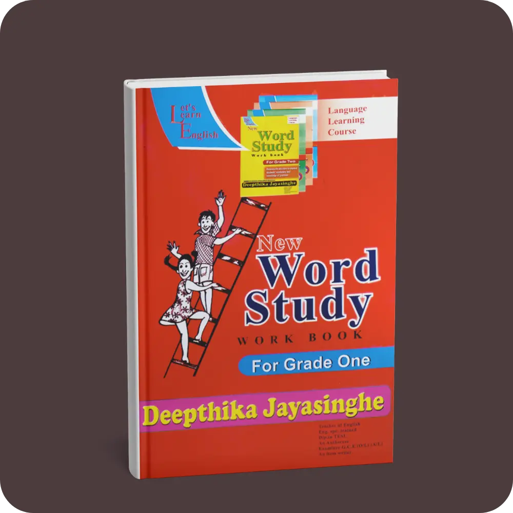 New Word Study Work Book For Grade 01 | YEVOBAY Sri Lanka