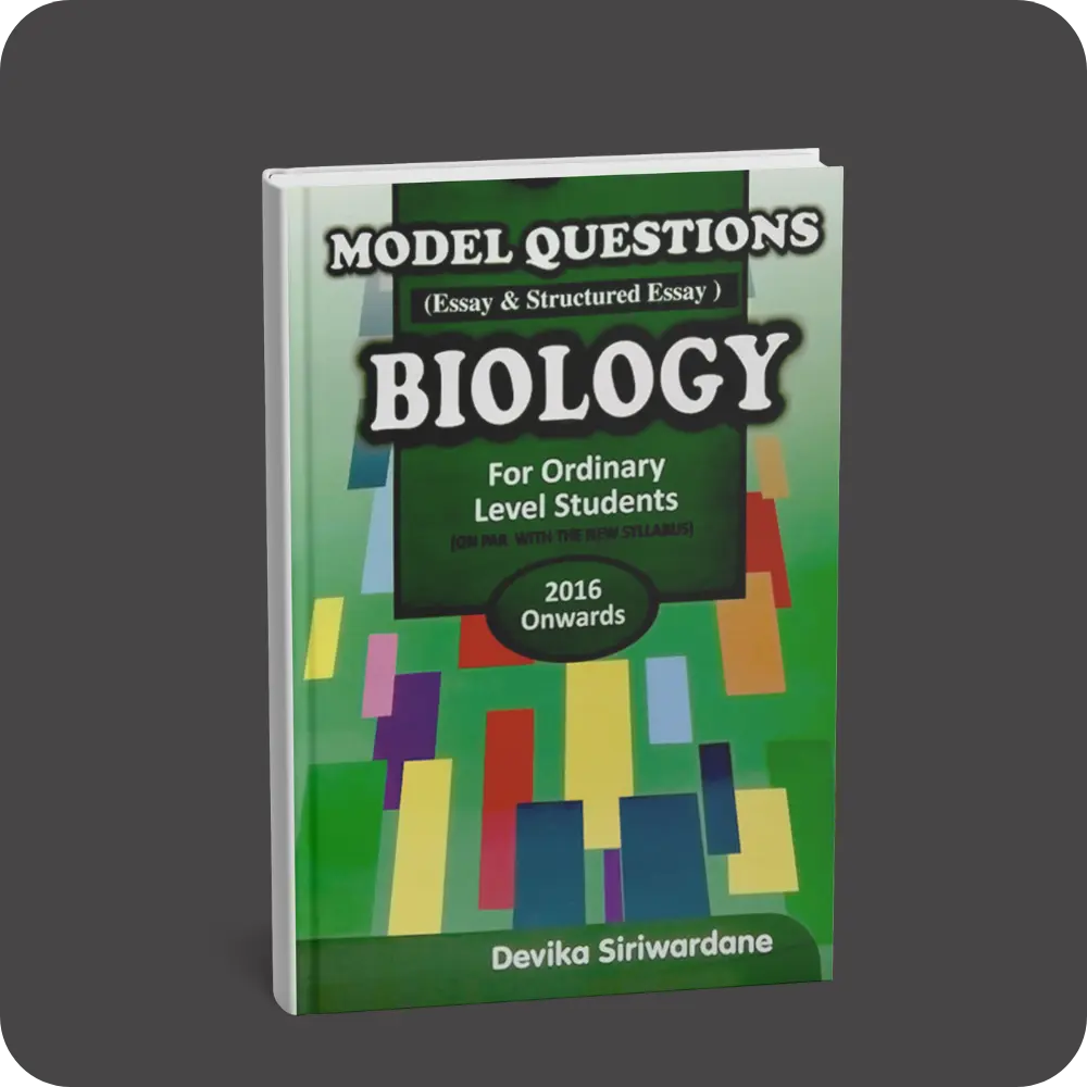 Model Questions (Essay & Structured Essay) BIOLOGY | YEVOBAY Sri Lanka