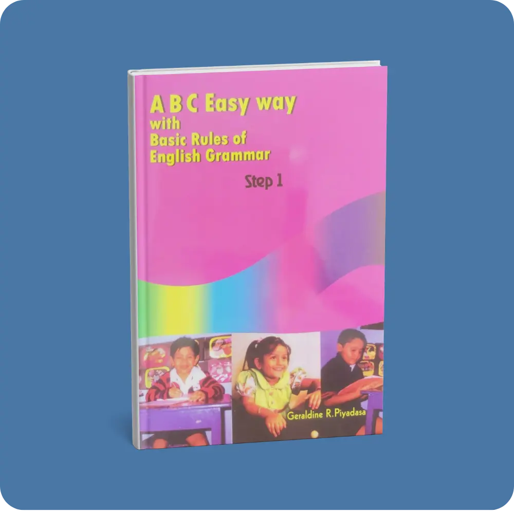 A B C Easy way with Basic Rules of English Grammar – Step 1 | YEVOBAY Sri Lanka