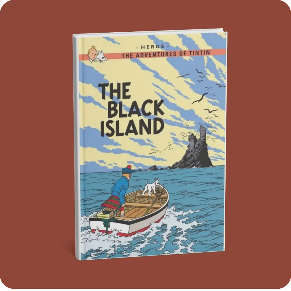 Tin Tin - Black Island | YEVOBAY Sri Lanka
