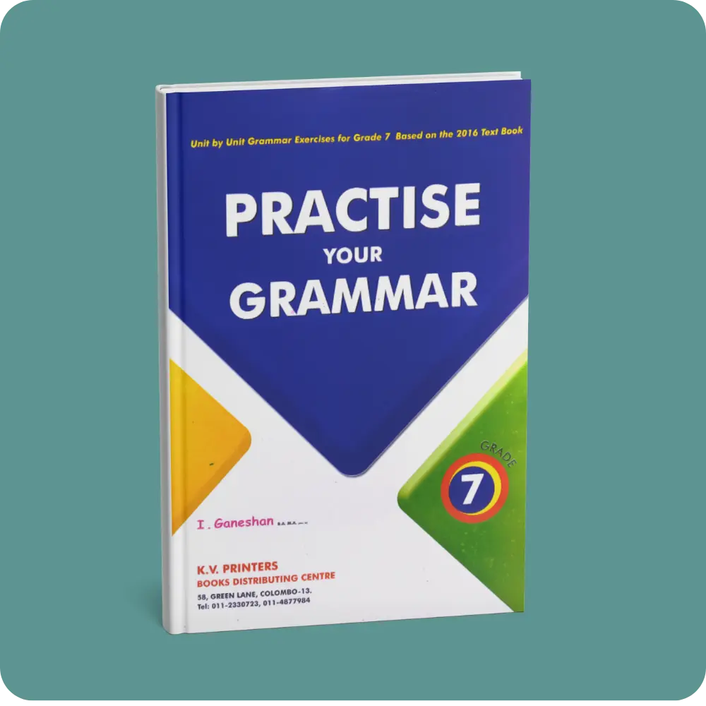 Practise Your Grammar – Grade 7 | YEVOBAY Sri Lanka
