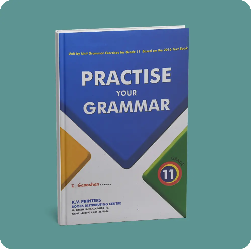 Practise Your Grammar For Grade 11 | YEVOBAY Sri Lanka