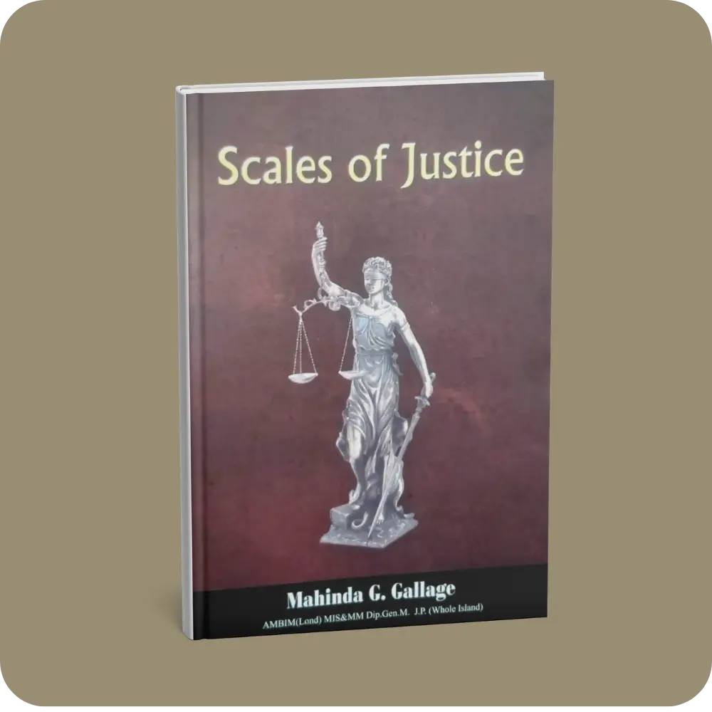 Scales Of Justice | YEVOBAY Sri Lanka
