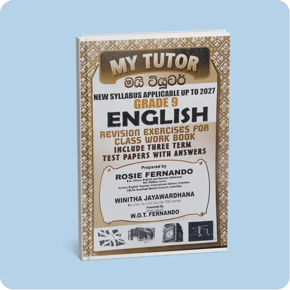 GRADE 09 – ENGLISH | YEVOBAY Sri Lanka