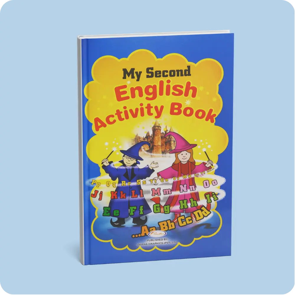 My Second English Activity Book | YEVOBAY Sri Lanka