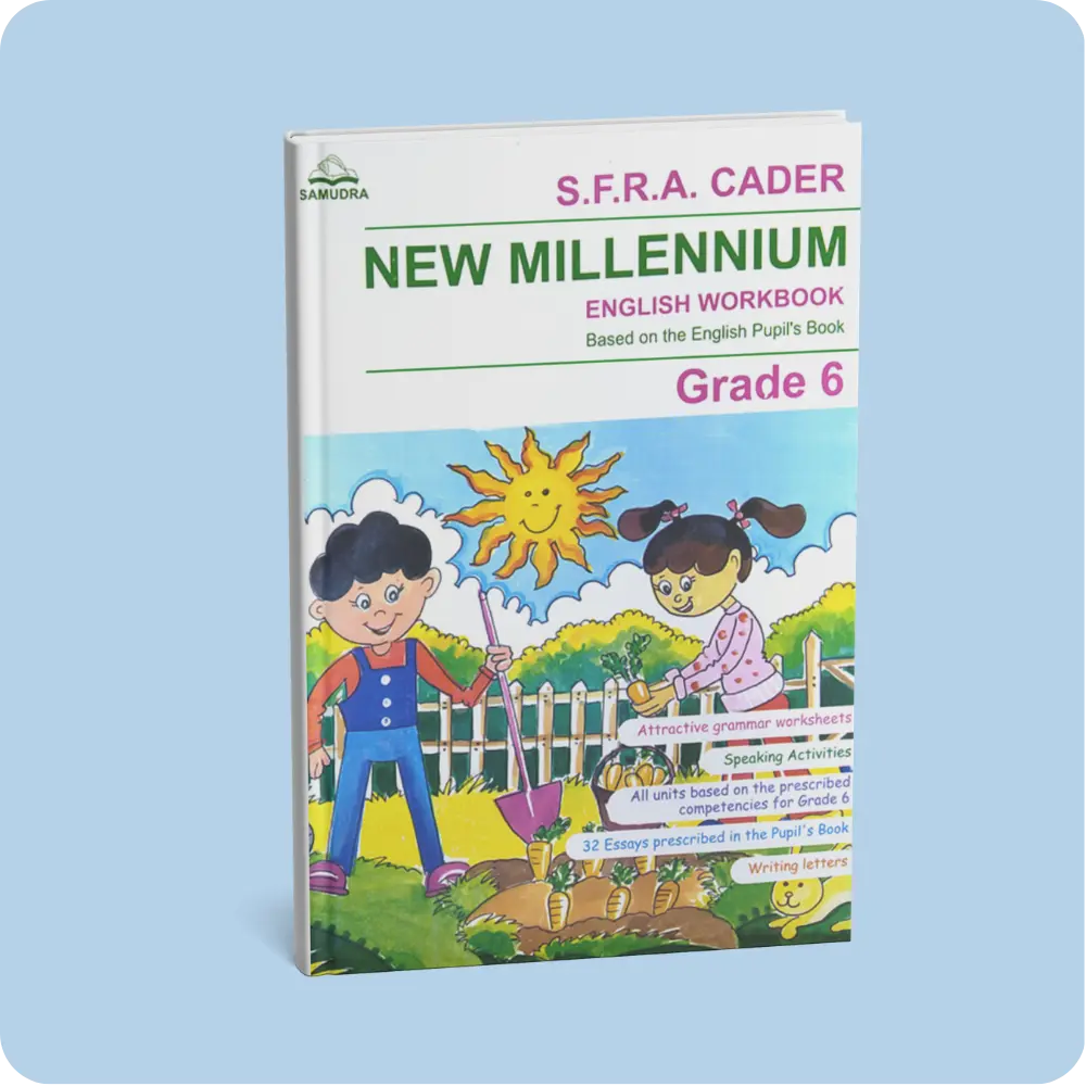 New Millennium English Work Book Grade 6 | YEVOBAY Sri Lanka