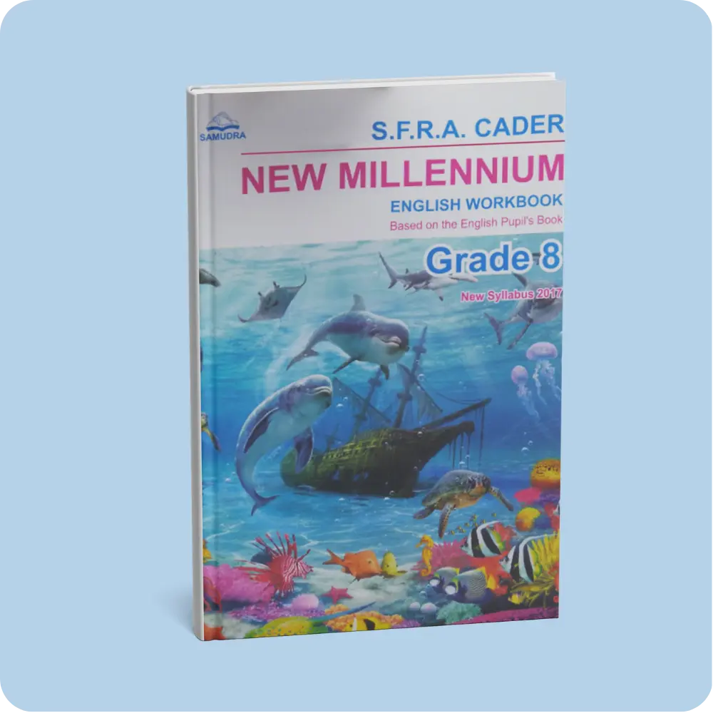 New Millennium English Work Book Grade 8 | YEVOBAY Sri Lanka