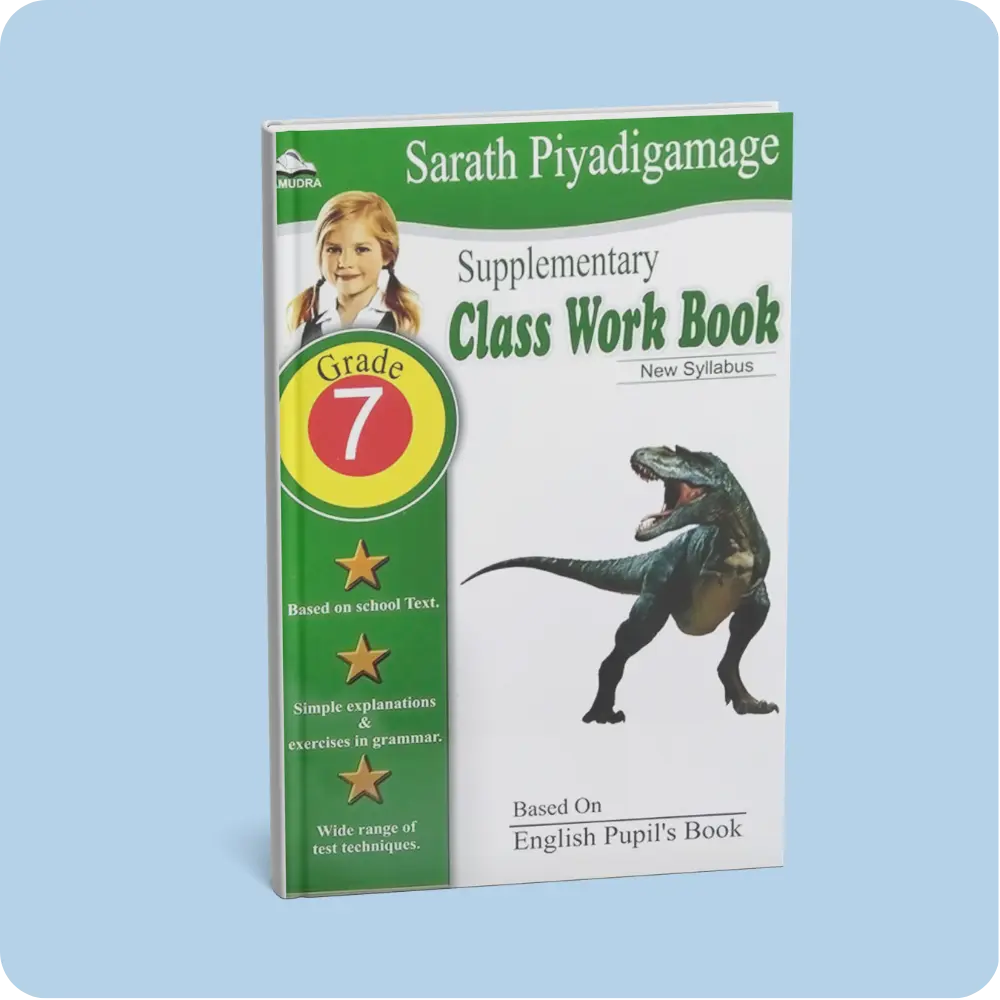 Supplementary Class Work Book For Grade 7 | YEVOBAY Sri Lanka