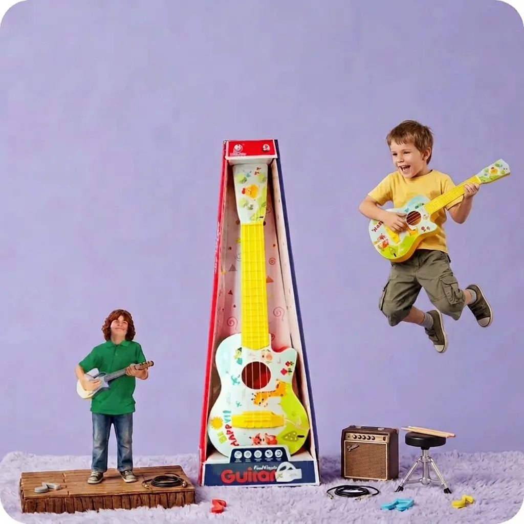 4 Strings Kids Toy Guitar Musical Instruments AC898-27AB