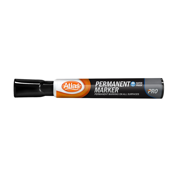 Atlas Permanent Marker BLACK