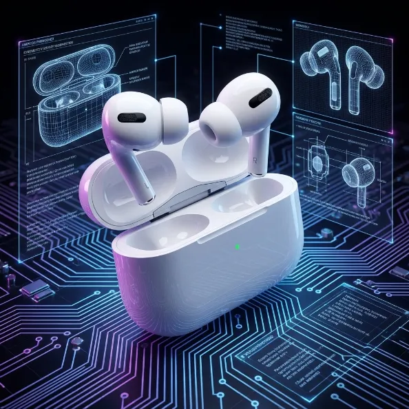 Airpods Pro with Al Display  ANC / DNC
