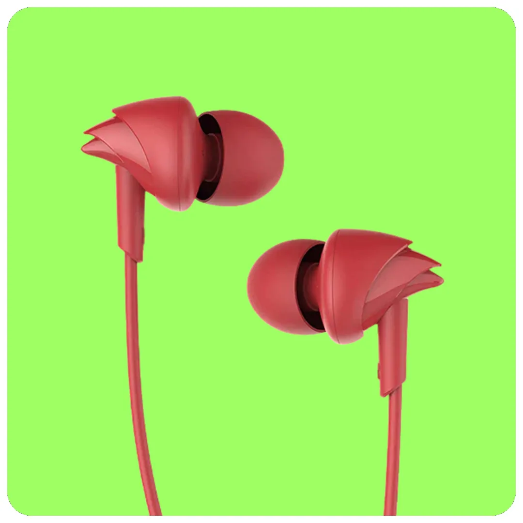 boAt BassHeads 100 In-Ear Wired Earphones with Mic | YEVOBAY Sri Lannka