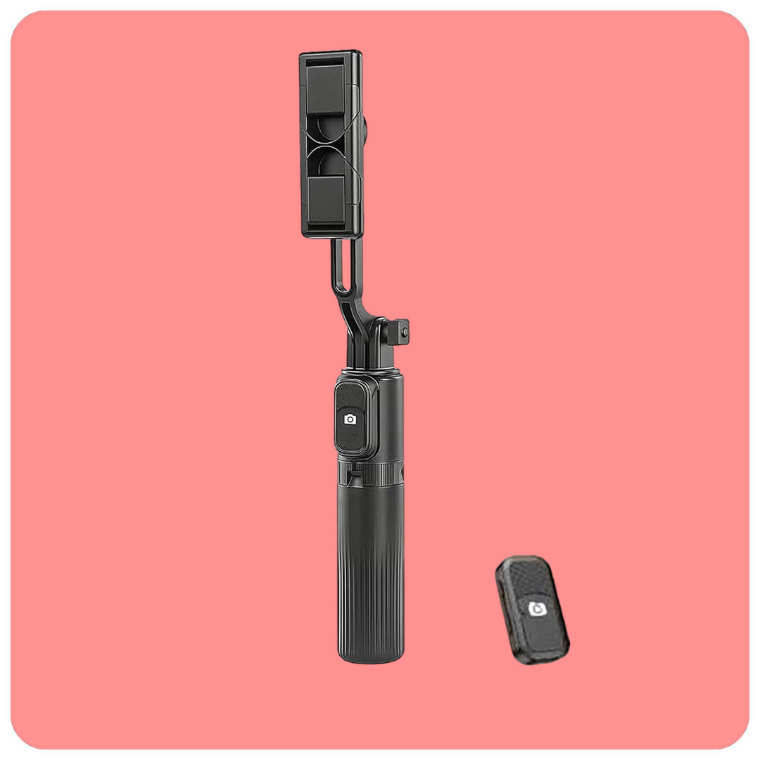 Plokama K5 Mini Bluetooth Selfie Stick 3-in-1 Tripod & Phone Holder