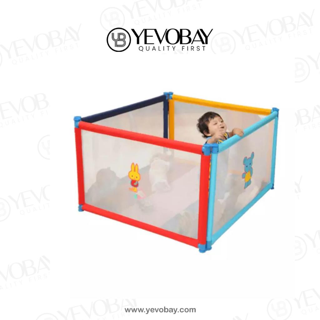 4 Panel Playpen (Poco Casa) - with  Mattress  3.3 FEET