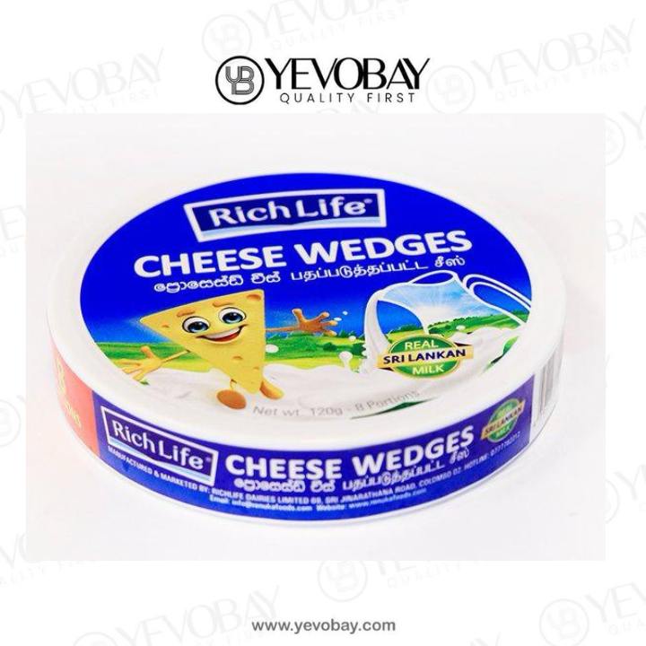 Rich Life Cheese Wedges 8 Portions