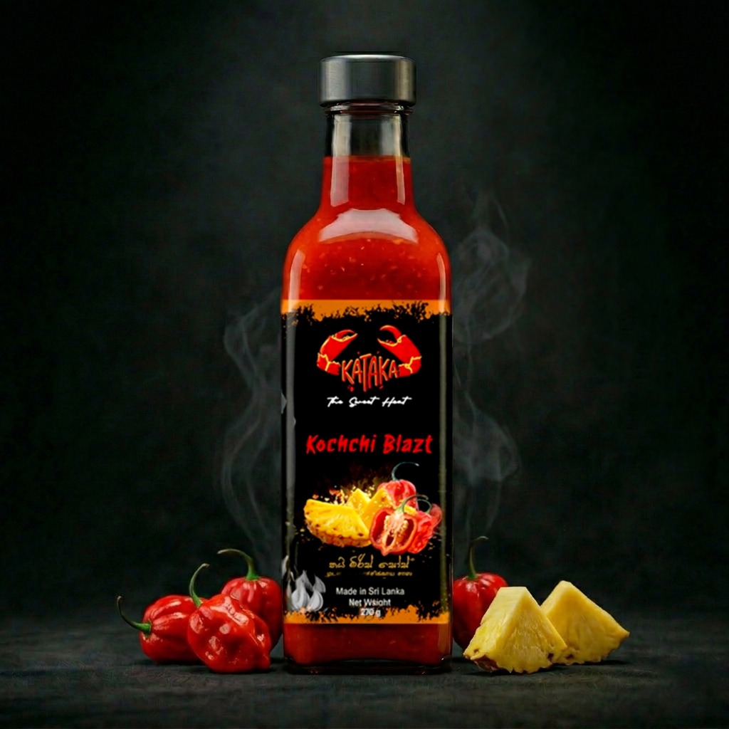 Kataka Kochchi Blazt Nai Miris & Pineapple Hot Sauce -Yevobay Srilanka