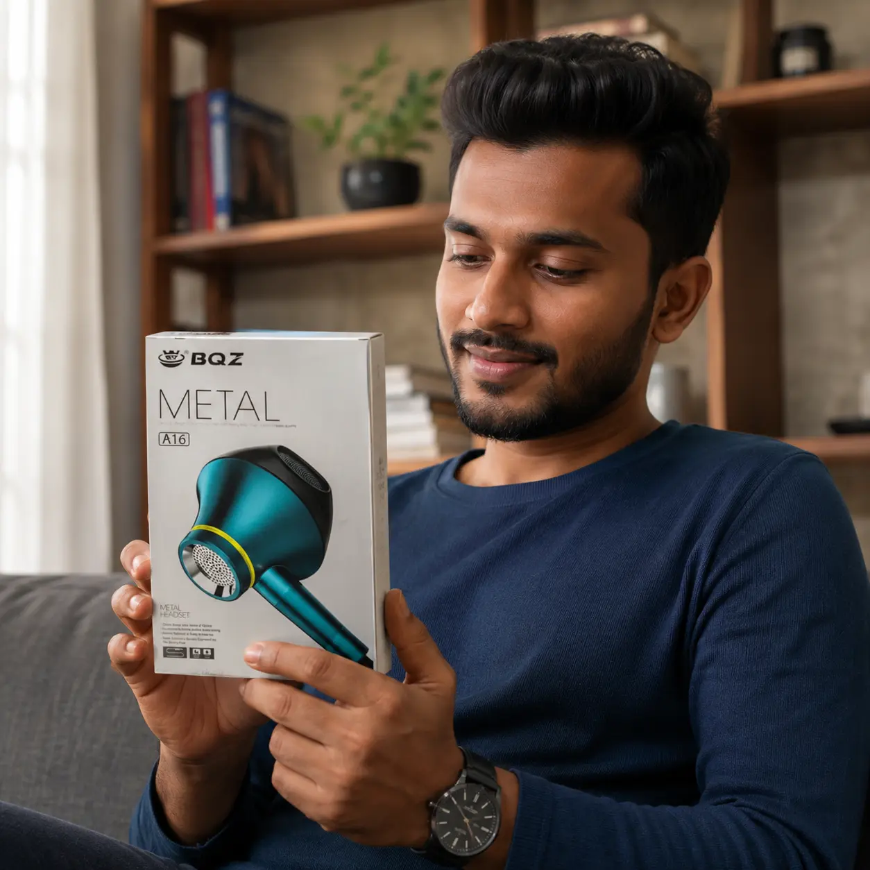 BQZ Metal A16 Headset