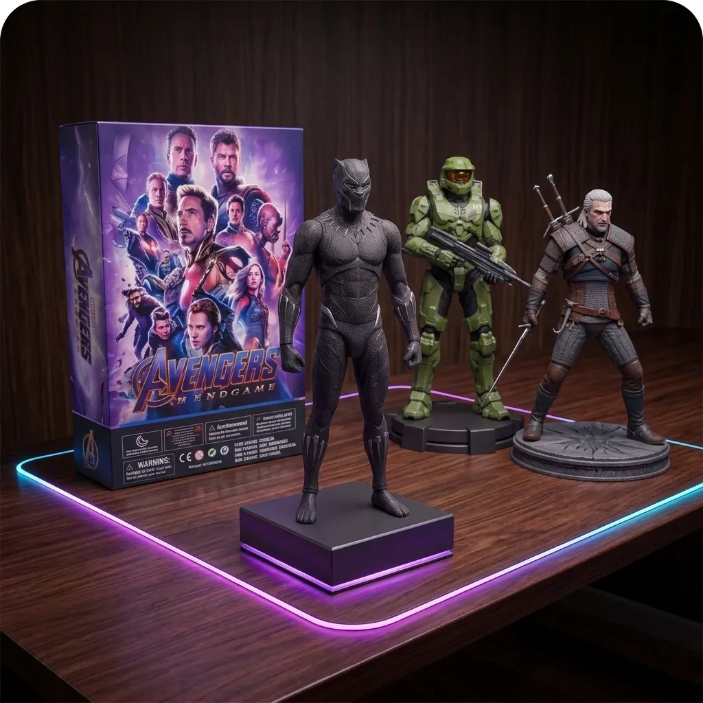 6 inch SUPER HERO AVENGERS BLACK PANTHER MEDIUM