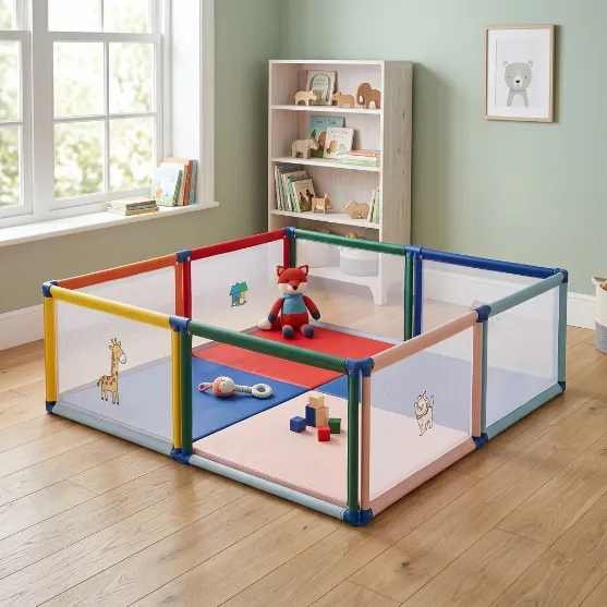 Foldable Baby Playpen  Kids Safety Play Yard | YEVOBAY Sri Lanka