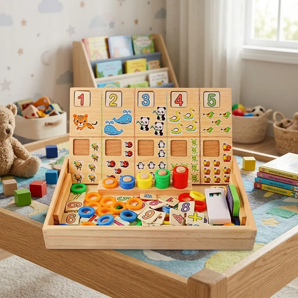 Donuts Number Crunching Toy - Math Play