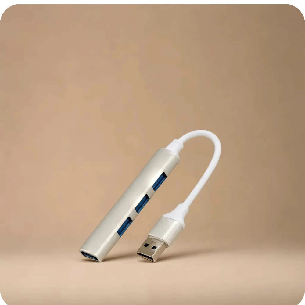 4 Port USB 3.0 Hub Slim Portable USB Hub Extensions