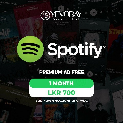 Spotify Premium Ad Free - 1 Month