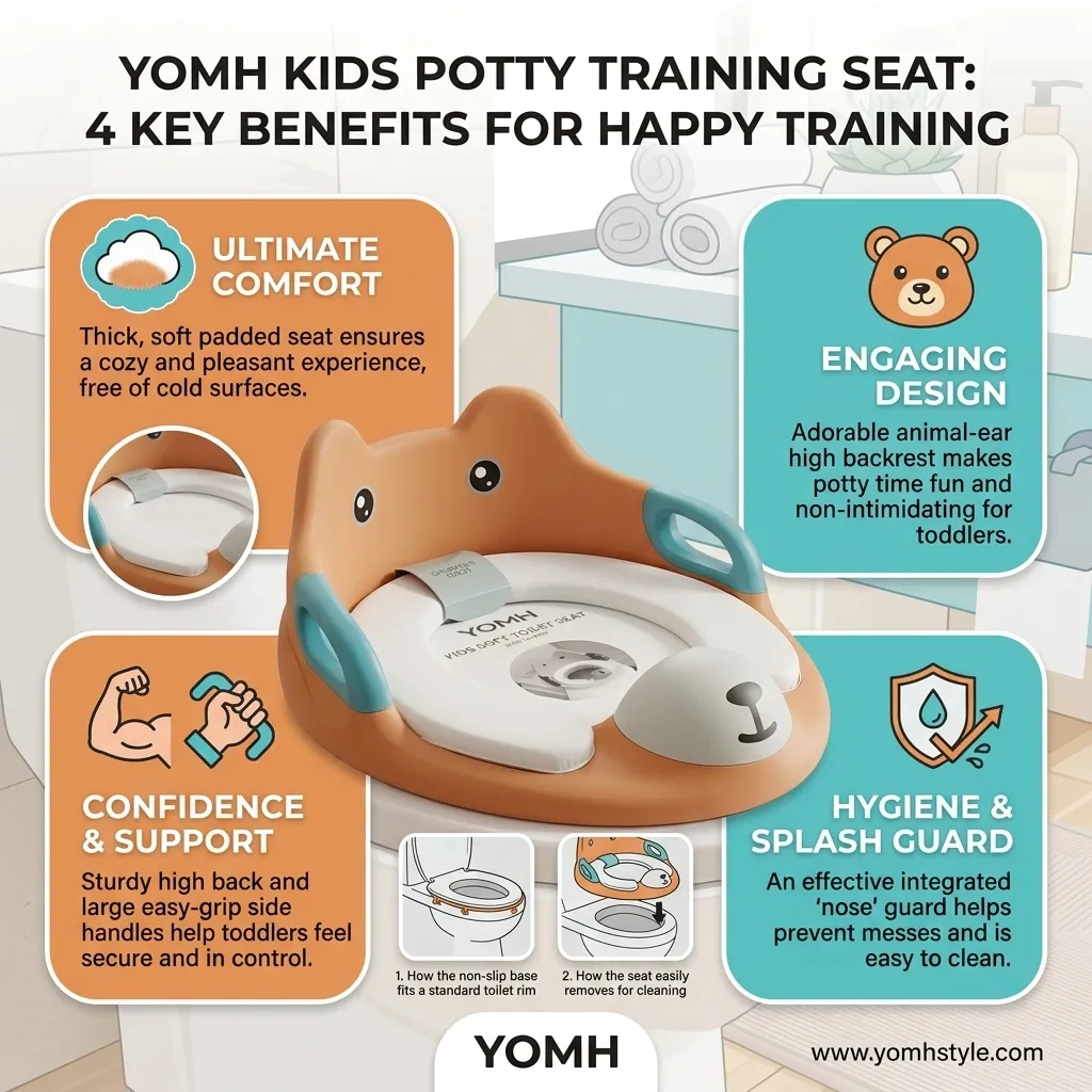 Kids Soft Tiolet Seat
