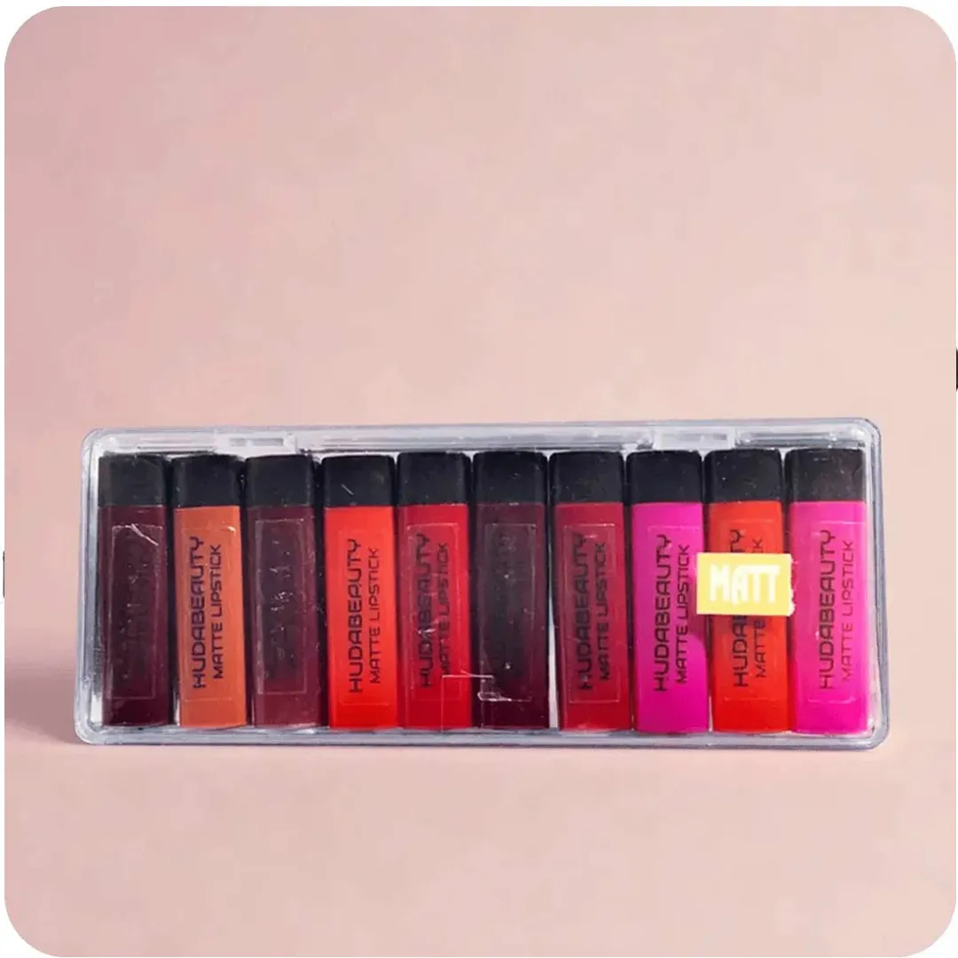 Hudabeauty Matte Lipstick Set