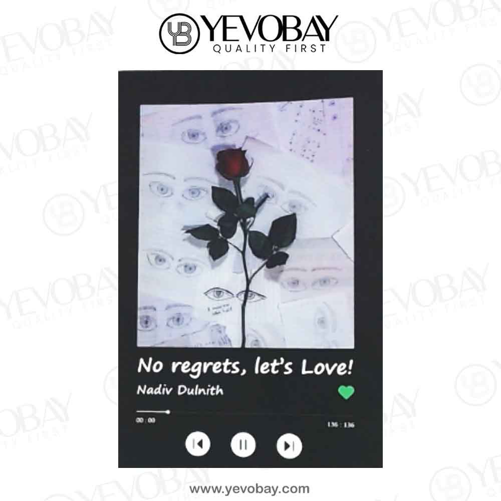 NO REGRETS LETS LOVE by NADIV DULNITH