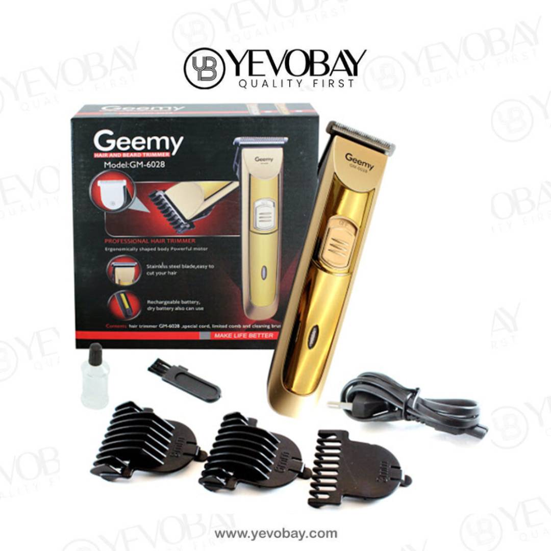 Geemy - Hair and Beard Trimmer - GM 6028