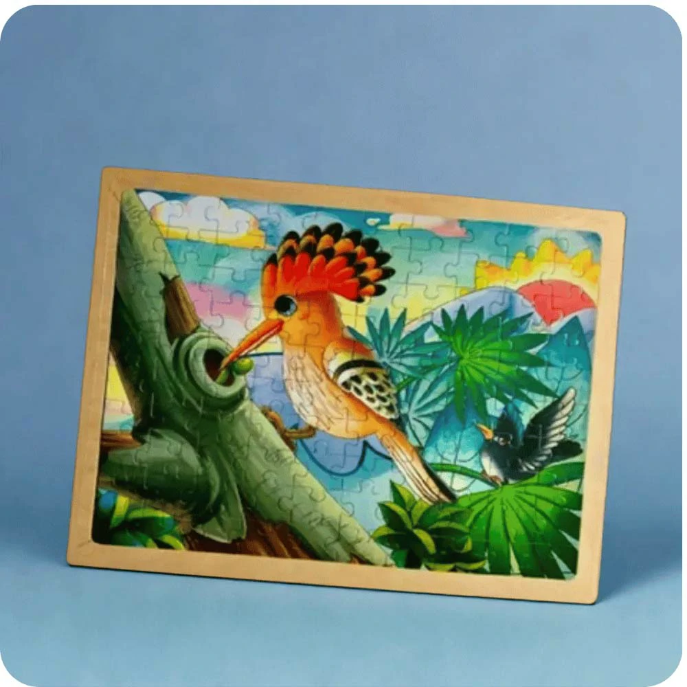 Wood Picture Puzzle - 100pcs