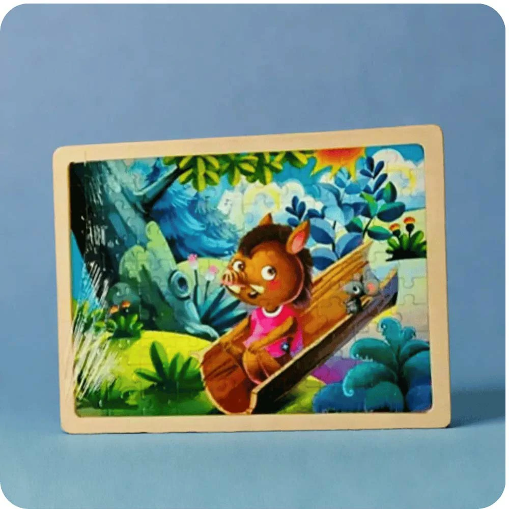 Pig Slide Puzzle