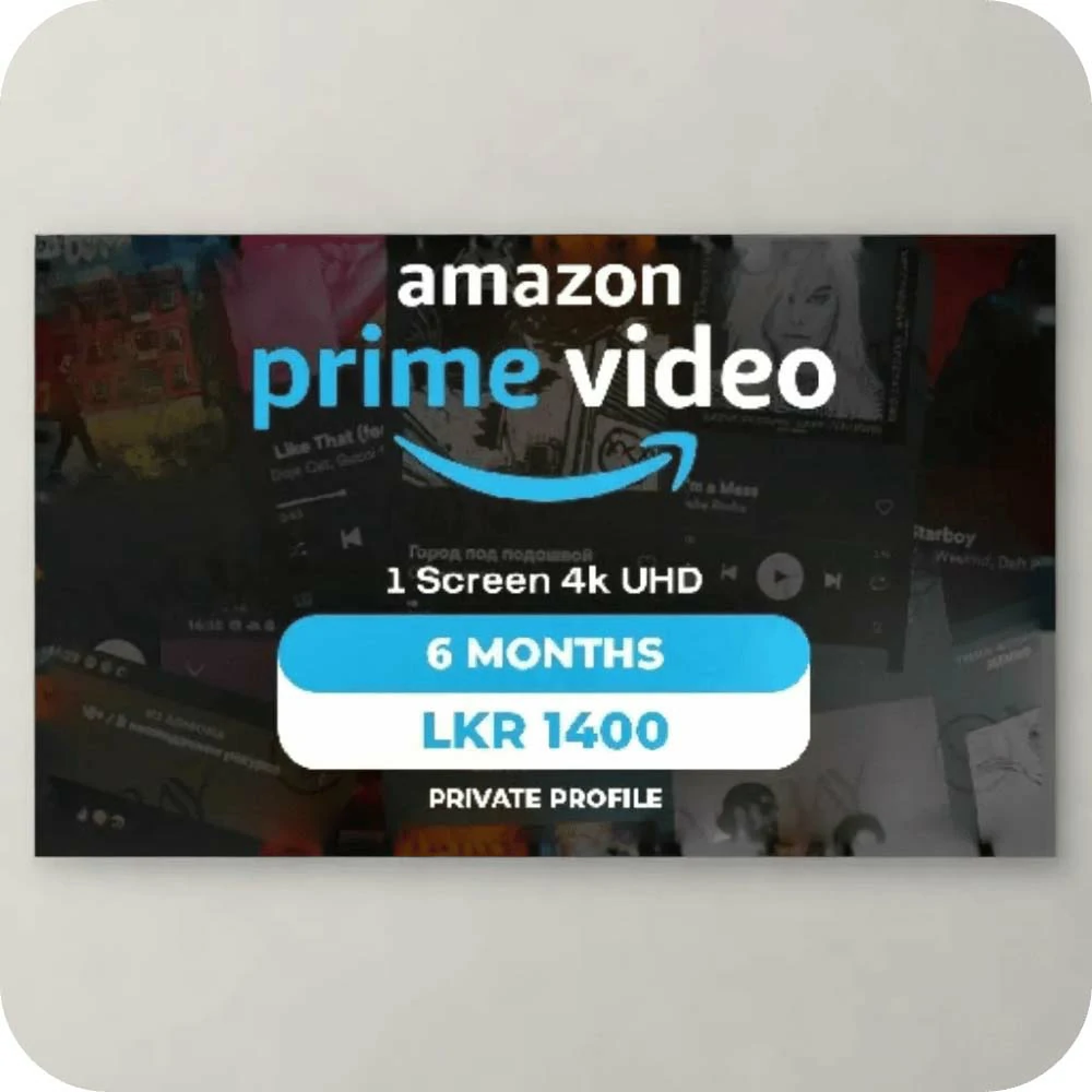 Amazon Prime Video - 6 Months
