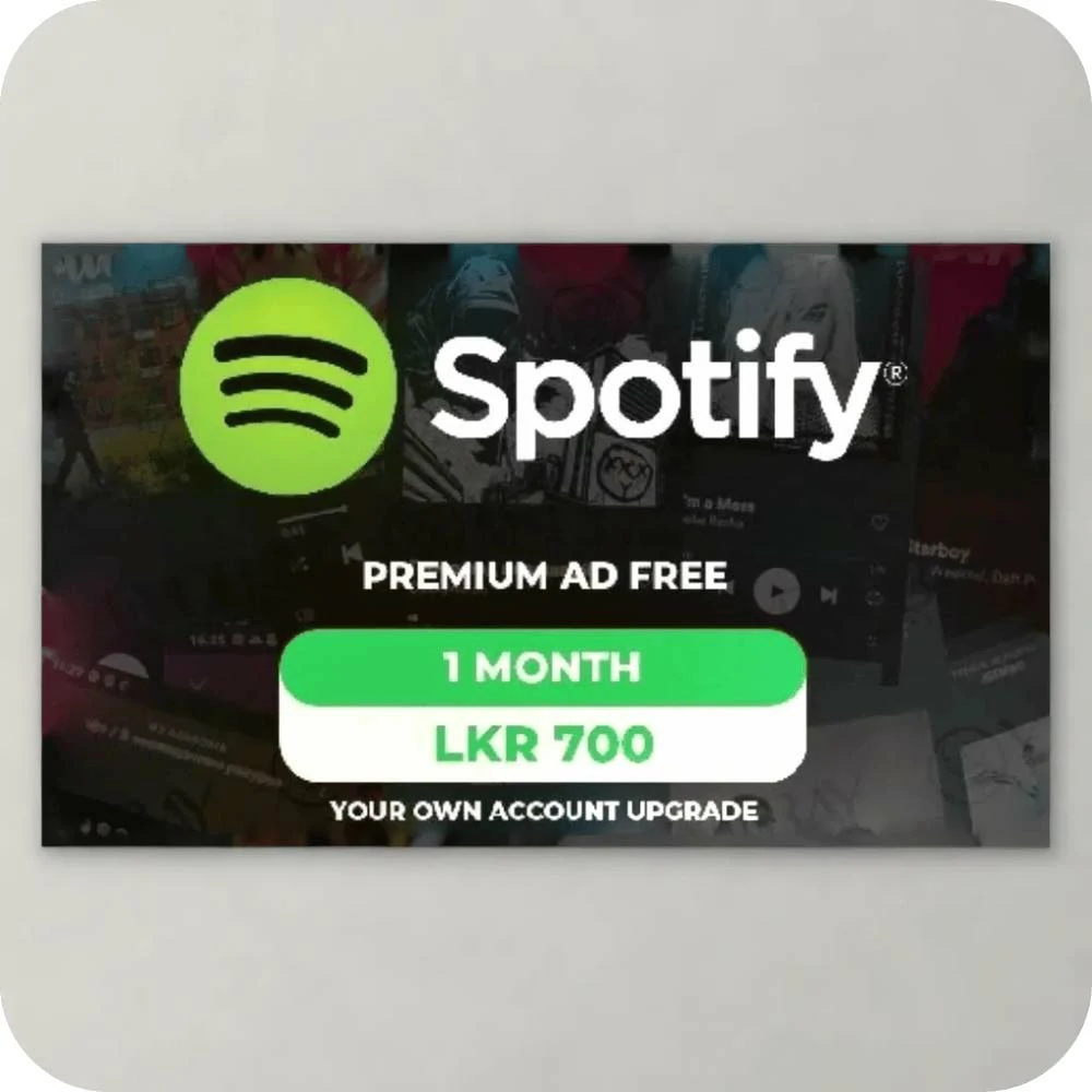 Spotify Premium Ad Free - 1 Month