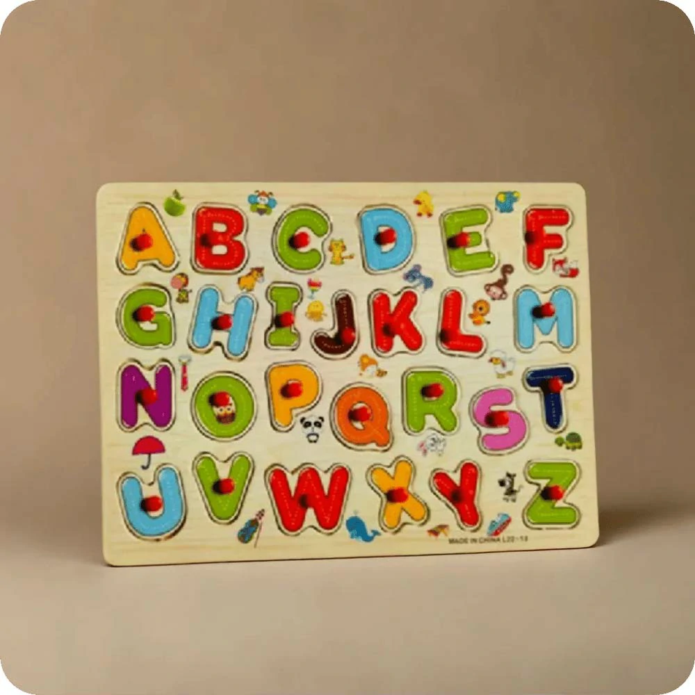 Durable Capital Letters-Educational Wood Toys