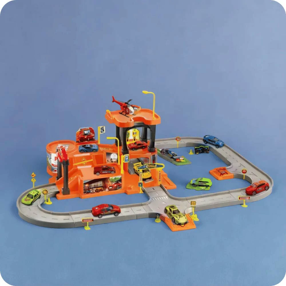 Parking Lot Playset for Kids