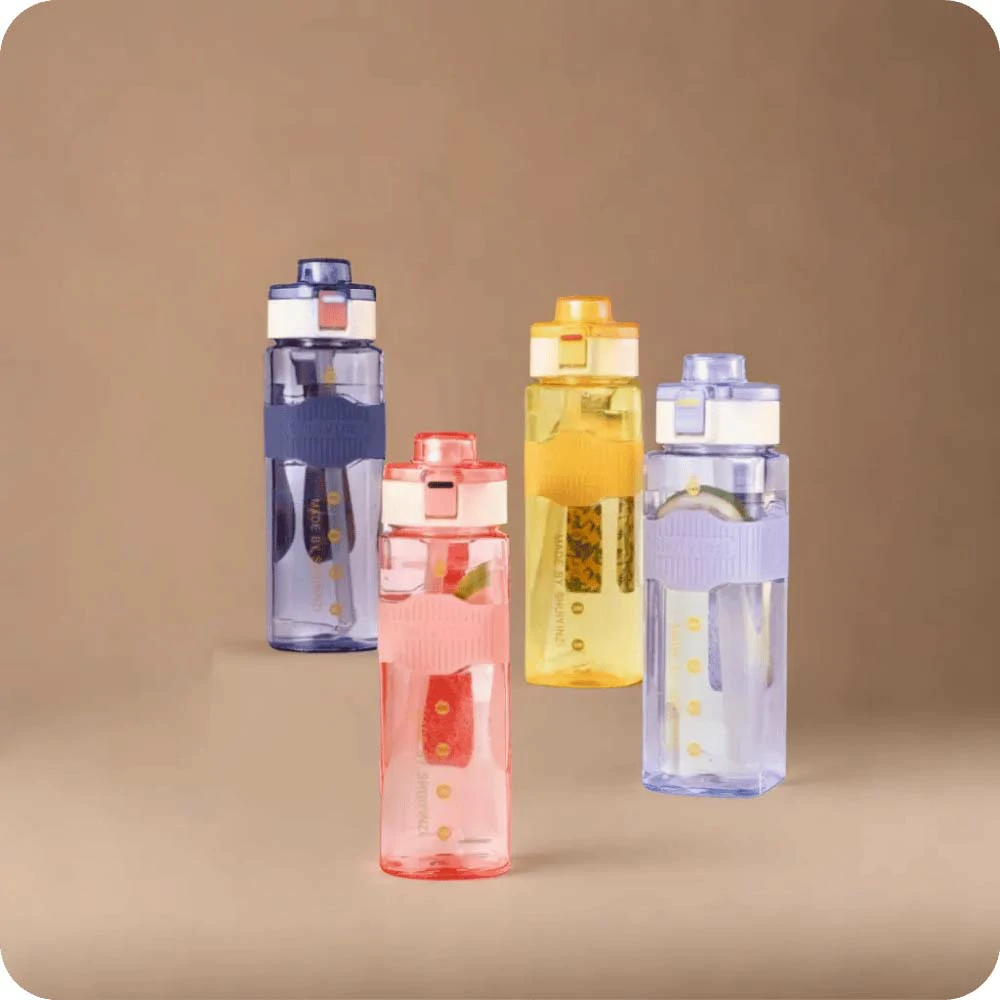 Water Bottle with Straw - Leakproof