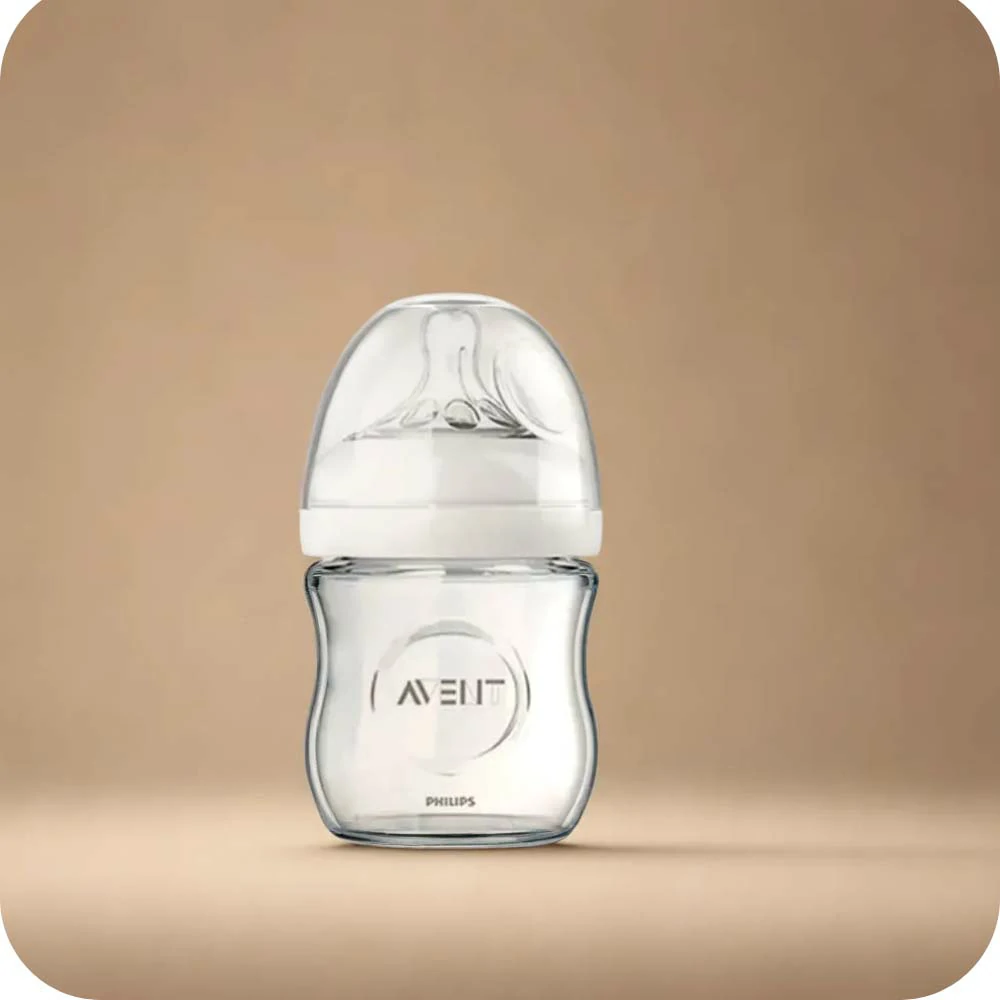 Natural Glass Bottle 120ml