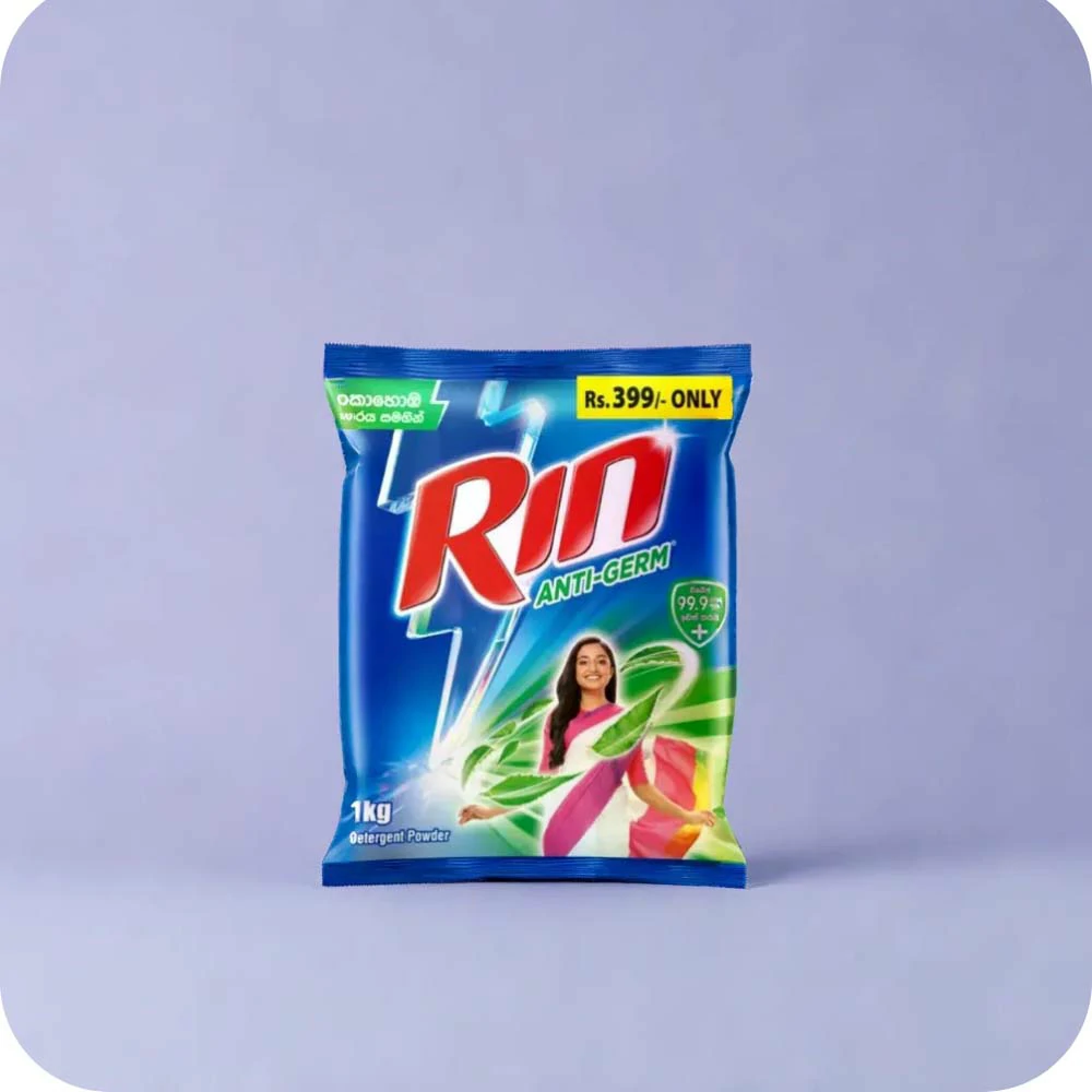 Rin Anti Germ Washing Powder 1Kg