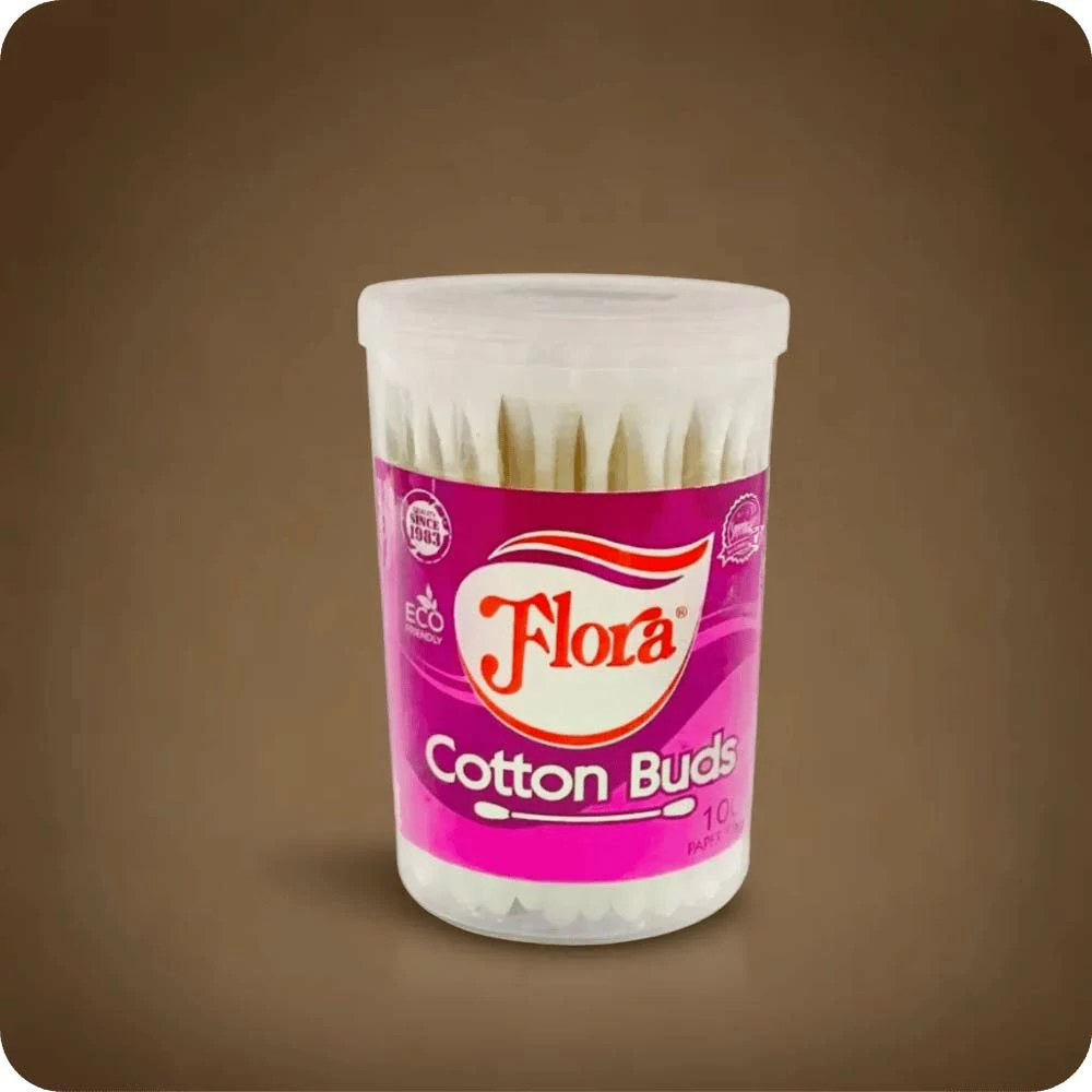Flora Cotton Buds 100Pcs