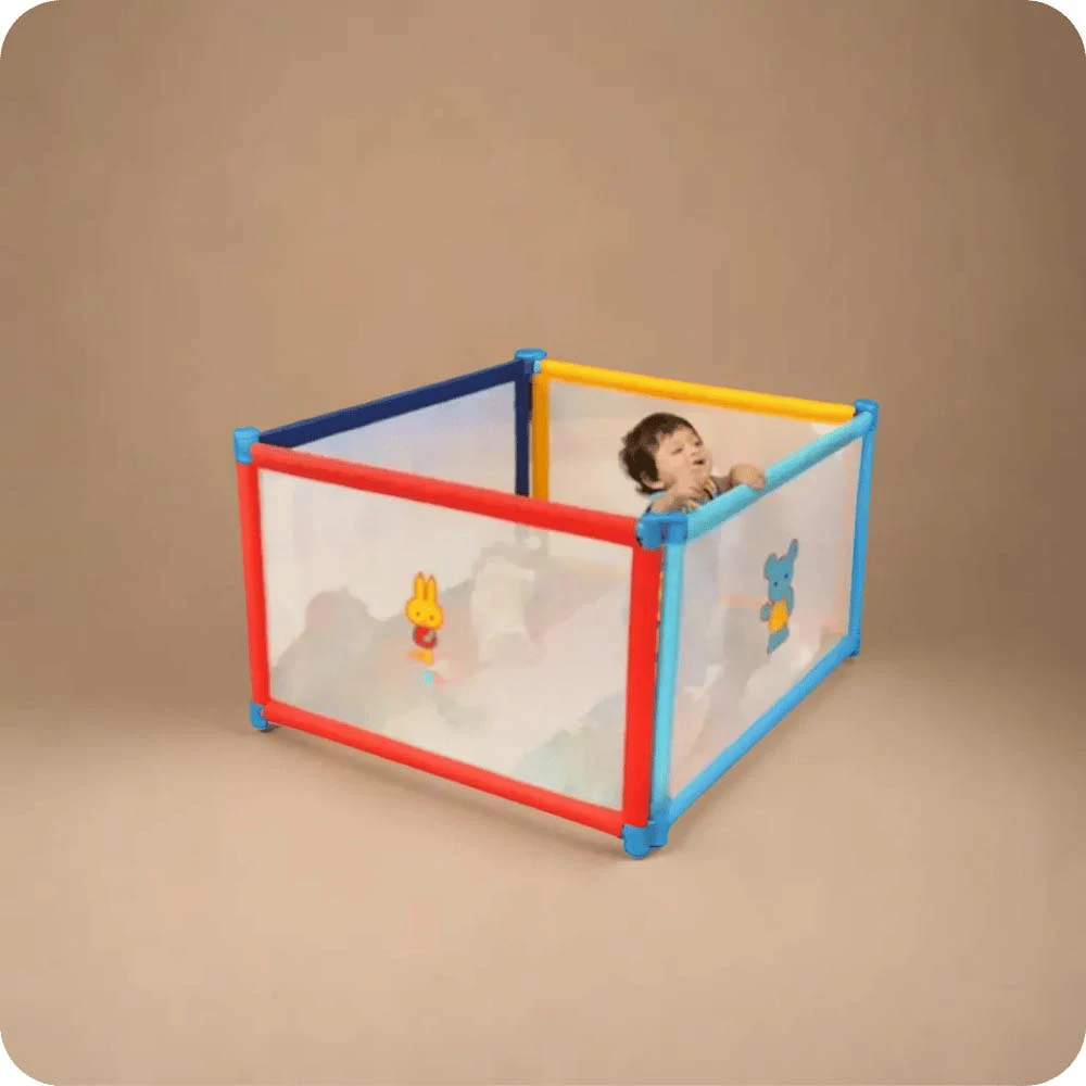 4 Panel Playpen (Poco Casa) - without Mattress  3.3 FEET