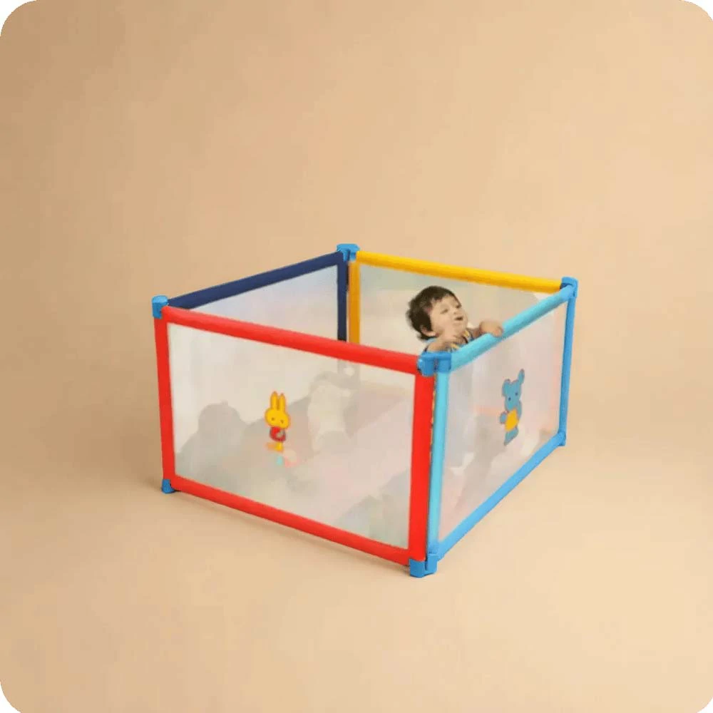 4 Panel Playpen (Poco Casa) - with  Mattress  3.3 FEET